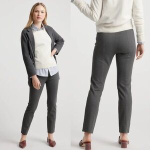 Quince NWT‎ Ultra-Stretch Ponte Pintuck Ankle Pants size small